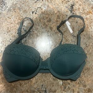 Aerie Lace Trimmed Demi Bra